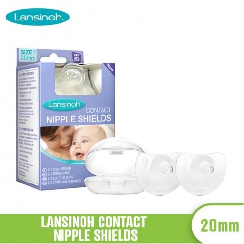 Lansinoh Contact Nipple Shields - 20mm